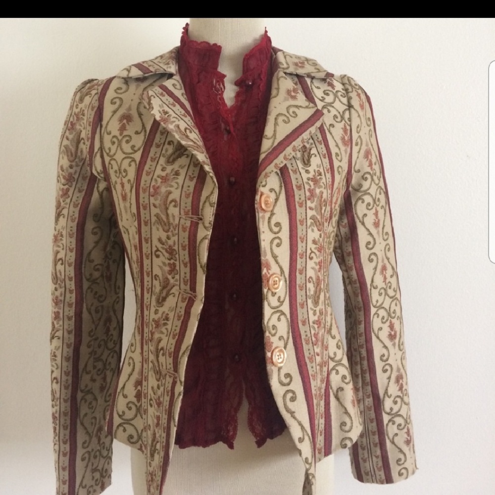 Vintage Victorian-style blazer